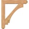 Ekena Millwork Imperial Craftsman Smooth Bracket w/ Offset Brace, Western Red Cedar, 7 1/2"W x 40"D x 44"H BKT0806X40X44IMP04SWR - alternate 4